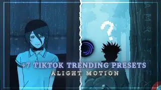 +7 Tiktok Trending Presets #24  [ XML + QR + CC ] 
