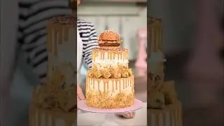 The Birthday NY Cookie cake is here, head to our channel to see how it’s done right now 🍔🍪
