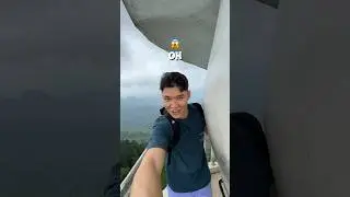 This narrow stairway is legit scary 😰 📍Ambuluwawa Tower, Sri Lanka #SriLanka #travel #travelvlog