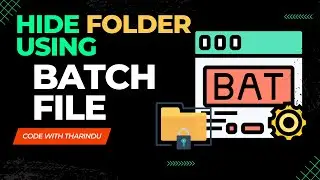 Creating a Hidden or Secret Folder with a Bat File - Windows Tips & Tricks
