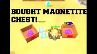 I BOUGHT THE MAGNETITE CHEST! [ BOOGA BOOGA ROBLOX ]