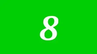 10 In 1 Motion Elements Special Green Black Screen Effect Video 