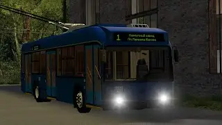 Trolleybus FS / Sursk / AKSM-321 / route №1