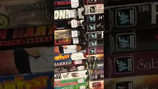 WF Wrestling Wrestlemania VHS Motherload!! #wwf #wf #vhscollecting #tapehunters #wrestler #retro