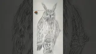 Rysuję sowę #owl #shorts #drawing