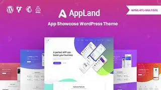 Appland - Creative App Showcase WordPress Theme | Themeforest Website Templates and Themes