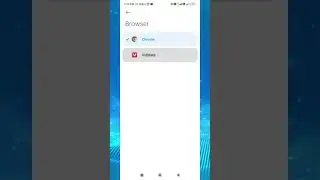 How to change default browser in android phone 
