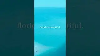 📍 Florida is Beautiful. #florida #relaxing #vacation #visitflorida #relaxationmusic #relaxation