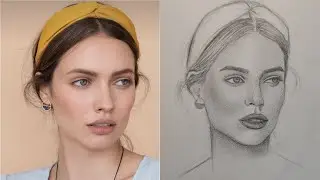how to draw a face | step by step for beginners | draw with me
