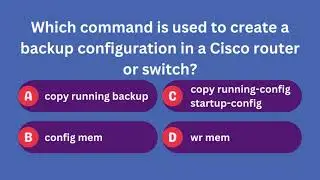 Creating a Backup Configuration