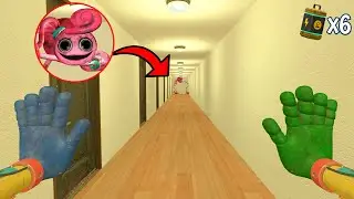 I Found MOMMY LONG LEGS IN THE STRANGE PLACE IN LIMINAL HOTEL | Garry's Mod | Poppy Playtime