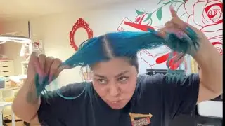 Retouching my roots | Bleach root touch up | Joico bleach & Danger Jones color | At home lashes