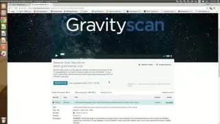 Gravity Scan online website vulnerability scanner