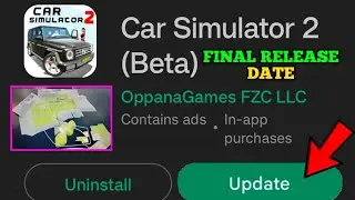 Car Simulator 2 New Update Final Release Date😱🔥 || What's New in the Update? || Harsh in Game
