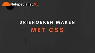 driehoeken maken met css