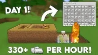 The Easiest IRON Farm in Minecraft  - Tutorial 1.21+