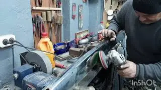Обзор восстановления старого бампера!