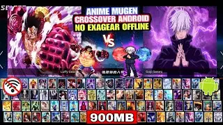 NEW ANIME MUGEN CROSSOVER TCEAM ANDROID (LATEST CHARACTERS) BvN Anime War Mugen ANDROID