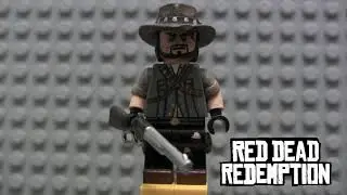 Lego Red Dead Redemption custom painted John Marston Minifigure