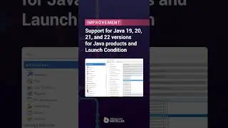 🚀Improvement: Support for #java  19, 20, 21, and 22 versions for Java products and Launch Condition