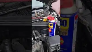 снятие и чистка дроссельной заслонки на двигателе 1MZ-FE.
