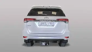 Установка фаркопа Leader ТСУ T122-F/F(N)/FC V2.TOYOTA FORTUNER 2005-2015 г.в., 2015-...г.в.