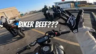WE PRANKED A GIXXER RIDER (GROUP RIDE BEEF!!!)