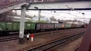 Поезд день победы в Амзе