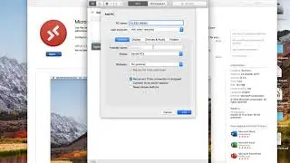 Mac to Windows remote Desktop