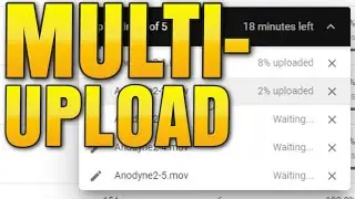 How to upload multiple videos to YouTube in 2022 at the same time