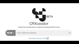 How to install and manage crxcavator.io