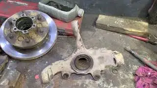Замена игольчатого подшипника шруса Opel frontera