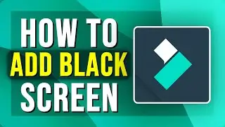 How To Add a Black Screen in Wondershare Filmora | Black Screen Effect | 2025