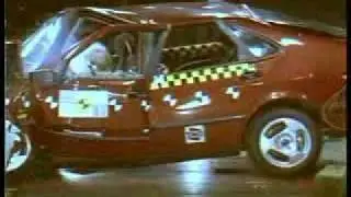 SAAB 9-3 crash test I.