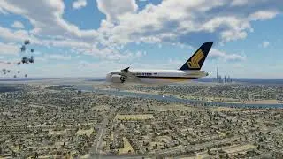A380 Emergency Landing at Dubai Airport