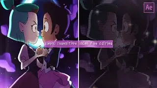 Simple transition ideas for edits | After Effects
