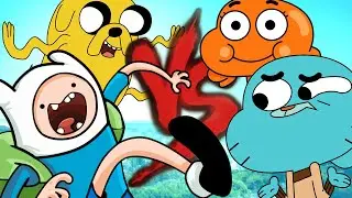 Finn e Jake VS. Gumball e Darwin | Batalha Ninja Part. ZLuiz e Onix