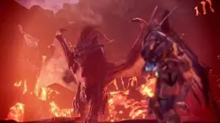 Monster Hunter World: Der allmächtige Kaiser Teostra.