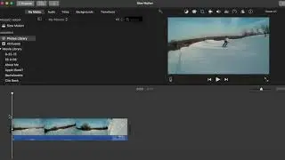Slow Motion iMovie