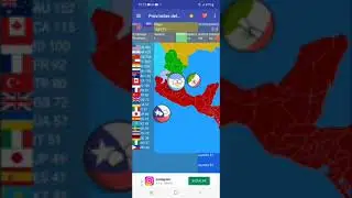 argentina y chile conquistan latam #countryballs #humordepaises  #argentina  #chile