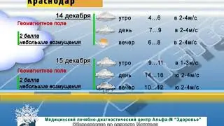 ПОГОДА 14 15 дек  Ейск Краснодар Ростов