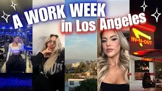 LA VLOG ♡ Shooting for FashioNova + 1st time trying Pilates & IN-N-OUT