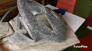Keeway RY6 Granit-Effekt Lackierung (pics)