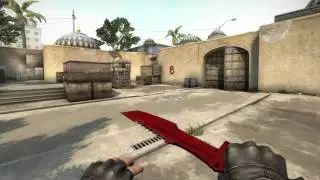 CS:GO Huntsman knife crimson web FT 0.15 float [Recorded with AMD Relive]