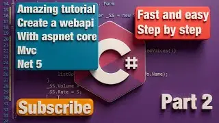 C#-Tutorial ASP.NET Core Net 5 Web API Visual studio and C# | .NET 5 Tutorial-swagger Part2