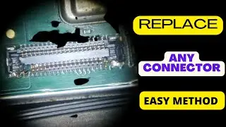 how to replacement all display connector and logic board
