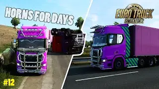 Complete Gridlock - Honking to Calais | Euro Truck Simulator 2 TruckersMP