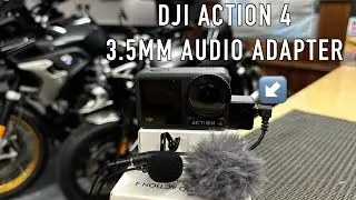 DJI'S 3.5mm Audio Adapter for the Action 4 Camera...Does it work?
