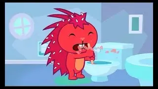Flaky's scream from 
