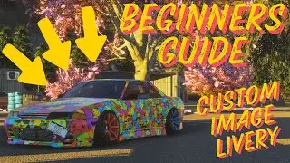 Beginners Guide: How To Make a Fully Custom Livery ( With ANY Google Image) PC - Kino FREE!